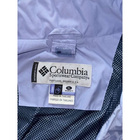 Columbia Core Interchange Women's Blue Coat Jacket 2 in 1 Size‎ XL - Picture 5 of 10